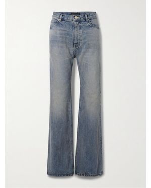 Balenciaga Low-Rise Flared Jeans - Blue