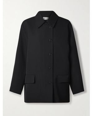 The Row Brenno Jacke Aus Wolle - Schwarz