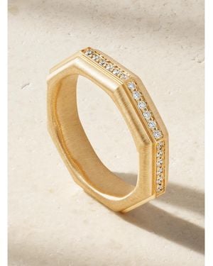 Marie Lichtenberg Baba 18-Karat Diamond Ring - Metallic