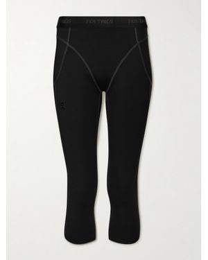 On Shoes Fka Twigs Studio Stretch Recycled-Jersey Leggings - Black