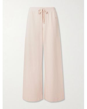 ÉTERNE Cotton-Jersey Joggers - Natural