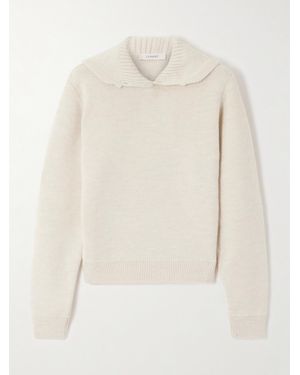 Lemaire Knitted Hoodie - Natural