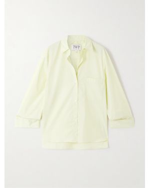 Twp Next Morning Hemd Aus Baumwollpopeline - Natur