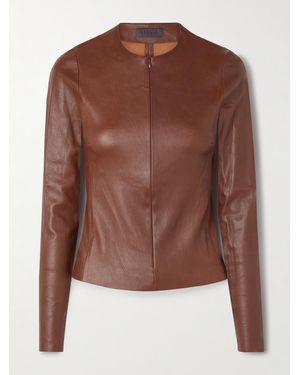 Stouls Imany Leather Top - Brown