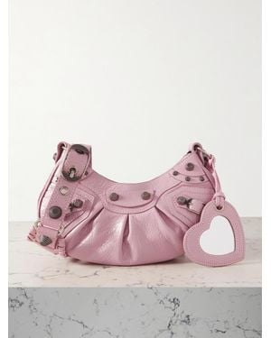 Balenciaga Le Cagole Xs Schultertasche Aus Leder - Pink