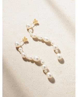 Sophie Bille Brahe Amis De La Perle 14-Karat Recycled Pearl Earrings - Natural