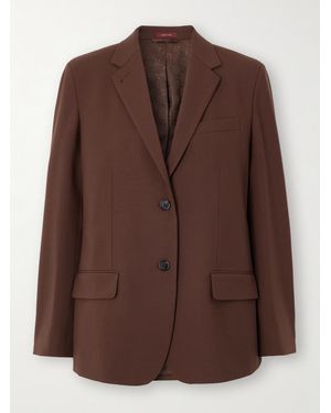 Gucci Blazer Aus Einer Wollmischung - Braun