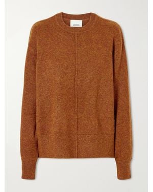 Isabel Marant Thomane Alpaca-Blend Sweater - Brown