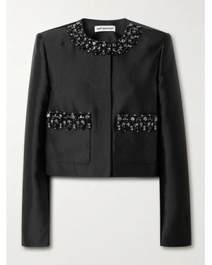 Self-Portrait Jackets - Black