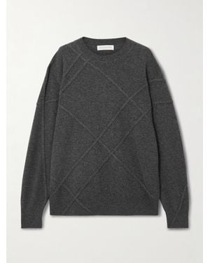 Dries Van Noten Pull En Cachemire - Gris