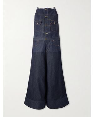 Sacai Levi's Jumpsuit Aus Denim - Blau