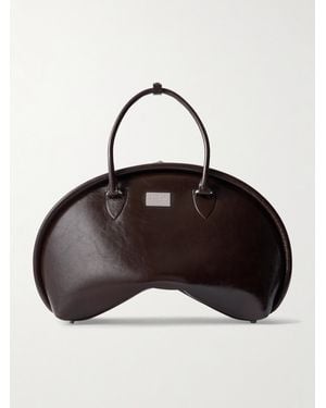Acne Studios Bowlina Tote Aus Leder - Braun