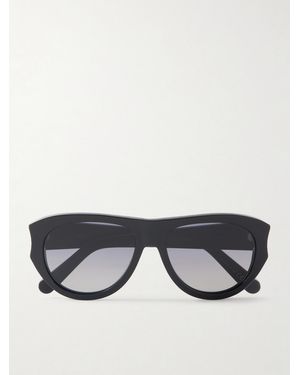 Dior Diorglow A1U Aviator-Style Acetate Sunglasses - Black