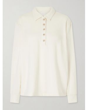 Citizens of Humanity Fleece Polo Shirt - Natural