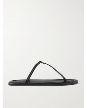 St. Agni T Leather Sandals - Brown