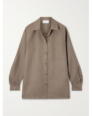 Matteau Linen And Cotton-Blend Shirt - Natural