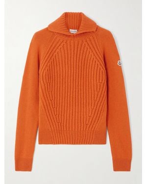 Moncler Turtlenecks - Orange