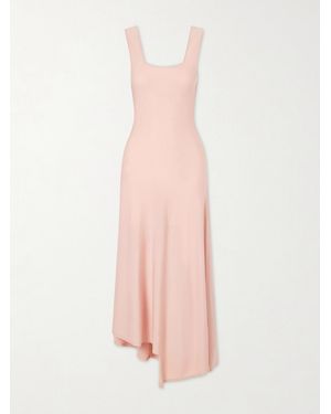 KHAITE Seberg Merino Wool-Knitted Midi Dress - Pink