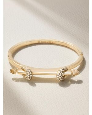 ANANYA Chakra Icon 18-Karat, Diamond And Quartz Bangle - Natural