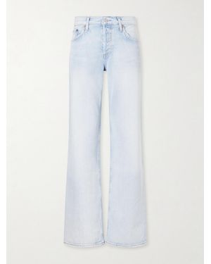 Agolde Low Rise Loose Straight-Leg Organic Jeans - Blue