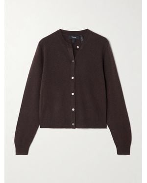 Theory Cashmere Cardigan - Marron