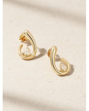 SHAY 18-Karat Diamond Earrings - Natural
