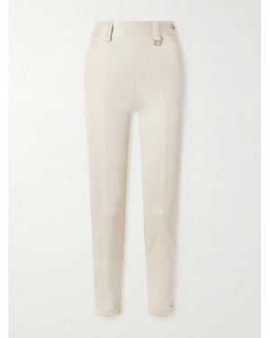 Chloé Stretch-Jersey High-Rise Leggings - White