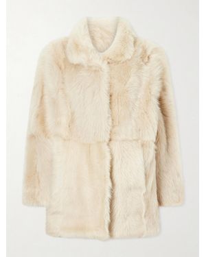 Kallmeyer Donna Reversible Shearling Coat - Natural