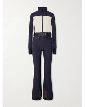 Moncler Belted Ski Suit - Blue