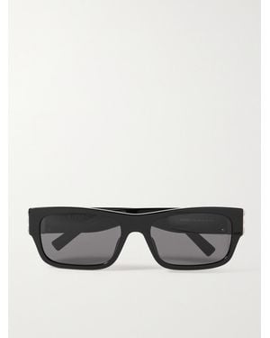 Givenchy 4G Sonnenbrille Mit Eckigem Rahmen Aus Azetat - Grau