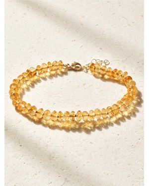 JIA JIA Oracle 14-Karat Citrine Bracelet - Metallic