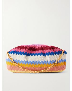 Missoni Large Striped Terry Pouch - Multicolour