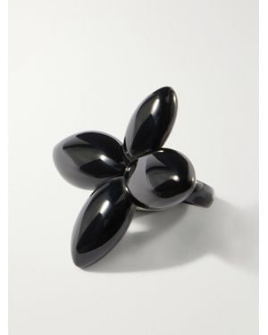 Camille Surault Rosemarie Resin Ring - Black