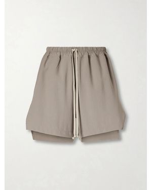 Rick Owens Cady Drawstring Shorts - Gray
