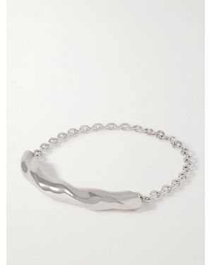 AGMES Astrid Recycled Sterling Choker - Natural