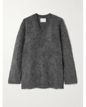 Loulou de Saison Goto Alpaca-Blend Jumper - Grey