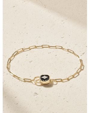 Pascale Monvoisin Ginger 9-Karat, Resin And Diamond Bracelet - Natural