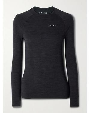 FALKE Wool-Blend Top - Black