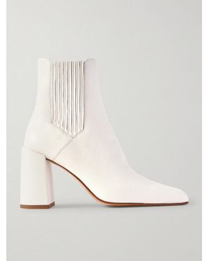 Gabriela Hearst Luke 90 Textured-Leather Chelsea Boots - Natural