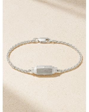 Marie Lichtenberg Micro Coco Armband Aus 18 Karat Weißgold Mit Diamanten - Natur