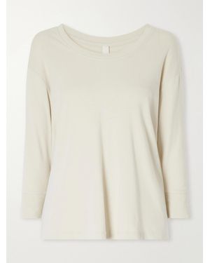 Lauren Manoogian Pima Cotton-Jersey T-Shirt - Natural