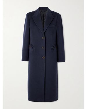 Blazé Milano Joyme Heck Mantel Aus Einer Woll-Kaschmirmischung - Blau