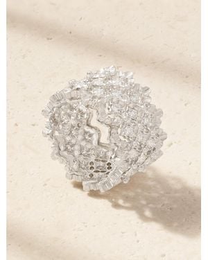 Buccellati Rombi Eternelle 18-Karat Diamond Ring - Natural