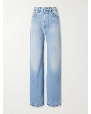 Acne Studios 2021F Mid-Rise Straight-Leg Jeans - Blue