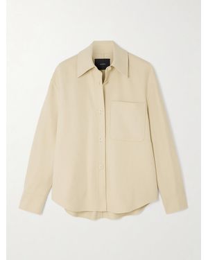 JOSEPH Chemise En Feutre De Laine Et De Soie Mélangées Jelia - Neutre