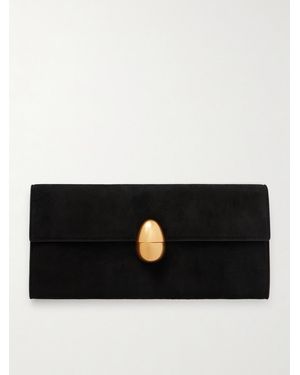 Neous Phoenix Suede Clutch - Black