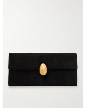 Neous Phoenix Suede Clutch - Black