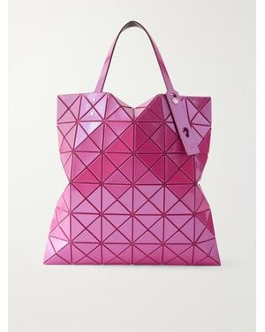 Issey Miyake Platinum Rubber Tote - Pink