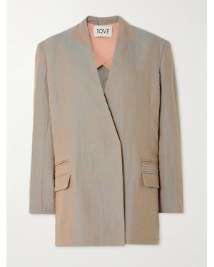 TOVE Cara Hemp Blazer - Natural