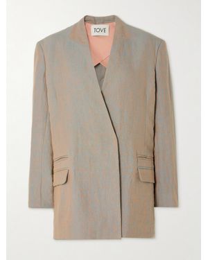 TOVE Tatum Blazer Aus Hanf - Natur